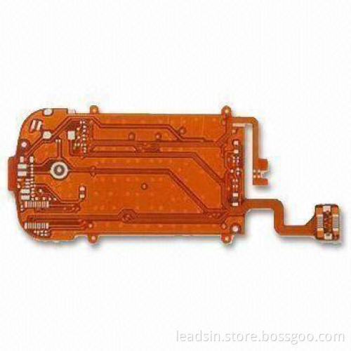 Double-sided Flexible PCB with Gold Immersion Finishing and 0.12mm Width, Applied in Laptop